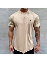 Men's Casual Sports Round Neck Short Sleeve T-shirt