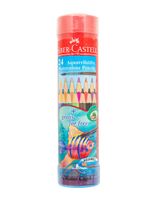 Faber Castell Water Colour Pencils Round Tin of 24 Fish Faber Castell Water Colour Pencils Round Tin of 24 Fish