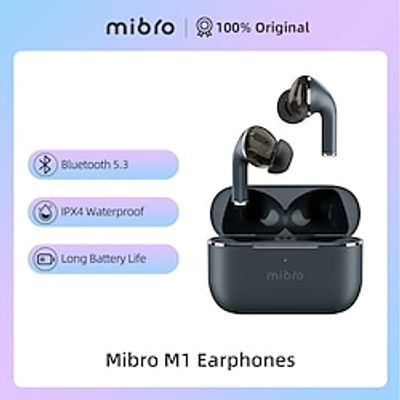 M1 True Wireless Headphones TWS Earbuds In Ear Bluetooth 5.3 Ergonomic Design Automatic Ear Detection Deep Bass for Apple Samsung Huawei Xiaomi MI Fitness Running Everyday Use Mobile Phone miniinthebox M1 True Wireless Headphones TWS Earbuds In Ear Bluetooth 5.3 Ergonomic Design Automatic Ear Detection Deep Bass for Apple Samsung Huawei Xiaomi MI Fitness Running Everyday Use Mobile Phone miniinthebox