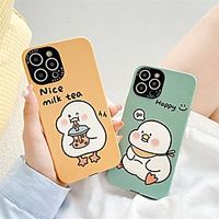 Phone Case For Apple Back Cover iPhone 12 Pro Max 11 SE 2020 X XR XS Max 8 7 Shockproof Dustproof Cartoon Animal TPU Lightinthebox - thumbnail