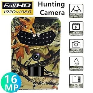 Outdoor Camera Wildlife Detection 16MP 1080P HD Waterproof Anti-theft Camera Monitoring Infrared Thermal Sensing Night Vision Lightinthebox