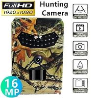 Outdoor Camera Wildlife Detection 16MP 1080P HD Waterproof Anti-theft Camera Monitoring Infrared Thermal Sensing Night Vision Lightinthebox - thumbnail