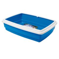 Georplast Jumbo Cat Litter Tray - Blue (Pack Of 2)