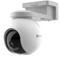 EZVIZ HB8 2K With Battery-Powered Pan & Tilt Wi-Fi Camera Active Defense, Auto Tracking, Colour Nigh Vision Works With Alexa & Google Play-Small - CS-HB8