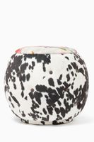 Floral Print Queen Pouf Chair - thumbnail