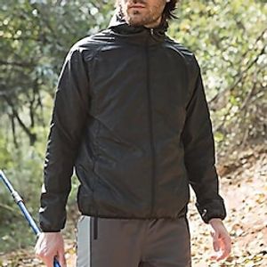 Men's Women's Hiking Raincoat Waterproof Hiking Jacket Rain Jacket Outdoor Waterproof Windproof Breathable Ultraviolet Resistant Outerwear Coat Top Full Length Visible Zipper Ski  Snowboard Fishing Lightinthebox