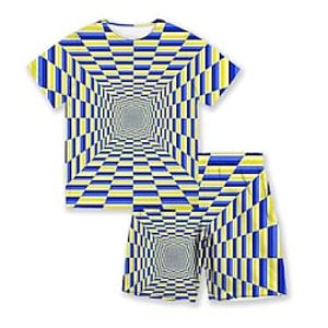 Kids Boys T-shirt  Shorts Clothing Set 2 Pieces Short Sleeve Yellow Graphic Crewneck Print Street Sports Vacation Fashion Comfort Cool Daily 3-13 Years Lightinthebox