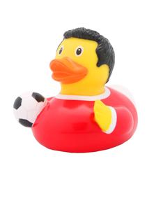 Lilalu Football Player Rubber Duck