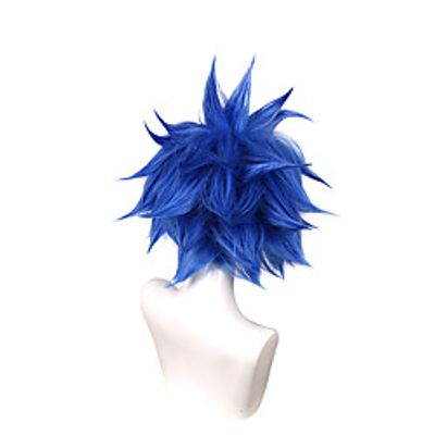 pengdong unlimited skateboarding sk∞ love dream cos wig blue upturned mantis nest effect Lightinthebox