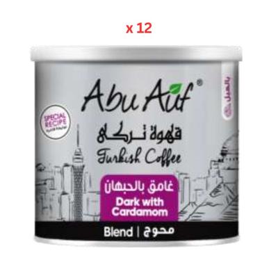 Abu Auf Dark Coffee Cardamom 12X200G
