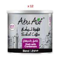 Abu Auf Dark Coffee Cardamom 12X200G