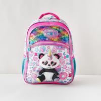 Embellished Backpack with Zip Closure - 40x30x15 cms