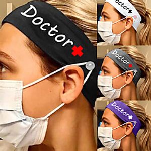 2 pcs Creative Milk Silk Nurse Anti-leash Button Hairband Sports Headband Ladies Headwear Lightinthebox