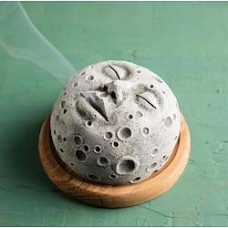 Moon Incense Burner Exquisite Backflow Incense Holder, Elegant Living Room Decor Accent, Aromatherapy Ornament Lightinthebox