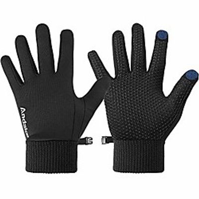 men's running gloves winter warm touch screen gloves for driving ridding cycling with non-slip slilicon m miniinthebox