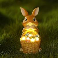 Outdoor solar simulation rabbit light, courtyard lawn garden decorative light Lightinthebox