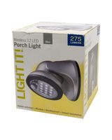 Fulcrum 12 Led Porch Light Silver Fulcrum 12 Led Porch Light Silver