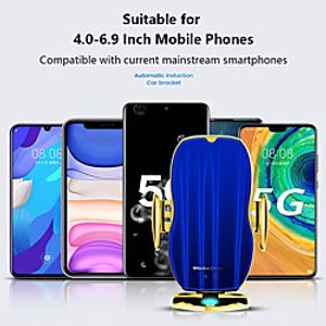 Phone Holder Stand Mount Car Car Holder Phone Charging Stand Adjustable ABS Phone Accessory iPhone 12 11 Pro Xs Xs Max Xr X 8 Samsung Glaxy S21 S20 Note20  miniinthebox