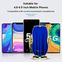 Phone Holder Stand Mount Car Car Holder Phone Charging Stand Adjustable ABS Phone Accessory iPhone 12 11 Pro Xs Xs Max Xr X 8 Samsung Glaxy S21 S20 Note20  miniinthebox - thumbnail