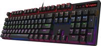 Rapoo VPro V500 Pro Backlit Wired Mechanical Gaming Keyboard Blue Switch, 18843 - thumbnail