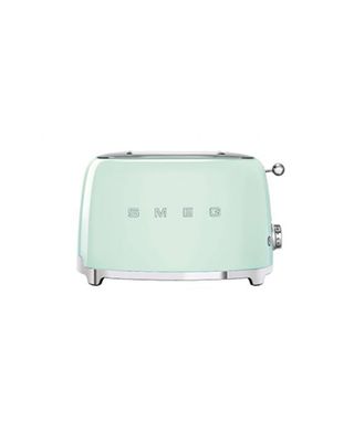 Smeg 2 Slice Toaster Pastel Green