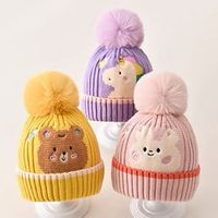 Toddler Unisex Active Graphic Cotton Hats  Caps Navy blue [dinosaur] / Purple[Pony] / Beige[Dinosaur] One-Size miniinthebox - thumbnail