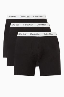 Plus Size Boxer Briefs in Stretch Cotton Plus Size Boxer Briefs in Stretch Cotton