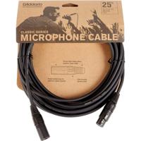 D'Addario PW-CMIC-25 Classic Series Microphone Cable - 25 ft / 7.6 Meters - thumbnail