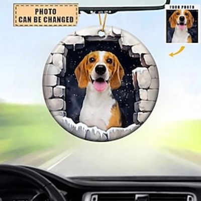 Personalized Acrylic Photo Ornament 3D Embedding Memorial Personalized Custom Ornament Sympathy Gift miniinthebox Personalized Acrylic Photo Ornament 3D Embedding Memorial Personalized Custom Ornament Sympathy Gift miniinthebox