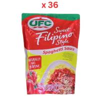 Ufc Spaghetti Sauce 500G Sweet Filipino Blend Pack of 36