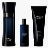 Giorgio Armani Code M 3 Piece Set (75Ml + 15Ml + 75Ml Body-Shampoo)