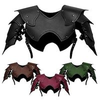 Knight Ritter Outlander Retro Vintage Medieval Renaissance 17th Century Armor Men's Costume Vintage Cosplay Performance Party / Evening Stage Shoulder Armor miniinthebox - thumbnail