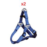 Trixie Premium One Touch Harness for Dogs Blue - XS-S (Pack of 2)