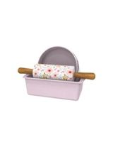 Core 3 Pieces Mini Bakeware Set Spring Florals Carbon Steel