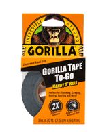 Gorilla Tape to Go Handy Roll 1"x30'