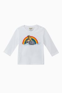 Tiger Rainbow Cotton T-Shirt