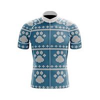 21Grams Men's Short Sleeve Cycling Jersey Summer Spandex Polyester Blue Animal Bike Jersey Top Mountain Bike MTB Road Bike Cycling Quick Dry Moisture Wicking Breathable Sports Clothing Apparel Lightinthebox - thumbnail