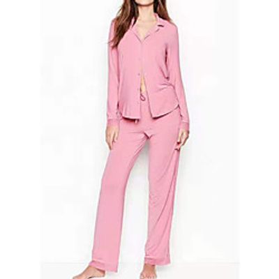 Women's Home Polyester Pant everyday Suits Long Sleeve Print Spring  Summer Print XS White Lightinthebox