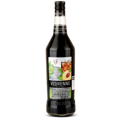 Vedrenne Peach Iced Tea Syrup 1Ltr