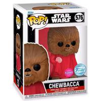 Funko Pop Star Wars Chewbacca With Robe Flocked Exclusive