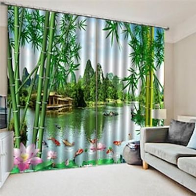 Curtains for Window Landscape Thermal Insulated Living Room Curtains Drapes Window Treatment Curtains for Living Room Lightinthebox Curtains for Window Landscape Thermal Insulated Living Room Curtains Drapes Window Treatment Curtains for Living Room Lightinthebox