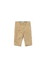 Slim Fit Stretch Gabardine Bermuda Shorts - thumbnail