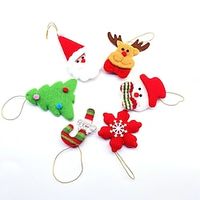 Santa Claus Deer Fabric Pendant Duoduobao Christmas Decoration Hotel Shopping Mall Holiday Dressing Supplies Lightinthebox - thumbnail