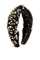 Jet Mixed Crystal Headband Jet Mixed Crystal Headband
