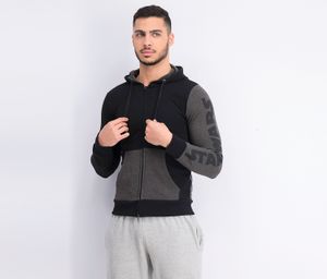 Mens Star Wars Rogue One Galactic Empire Emblem Hoodie Black Anthra