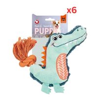 Fofos Alligator Puppy Toy (Pack of 6)