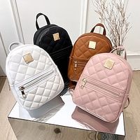 PU Leather Mini Women Backpack Multi Function Ladies Phone Pouch Pack Ladies School Backpack Shoulder Bags for Women Mochilas Lightinthebox - thumbnail