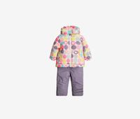 Toddlers Girls 2 pc Snowsuit  Purple/Pink/White Combo - thumbnail
