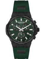 Quantum Men's Chronograph Green Dial Watch - HNG814.675 - thumbnail