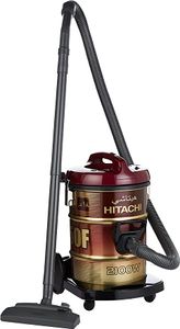 Hitachi Drum Vacuum Cleaner 2100 Watts, 18 Liters Tank Dust Capacity With 7.8M Extra Long Power Code-(CV950F24CBSWR)